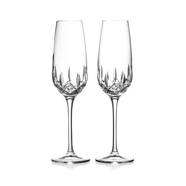 slide 2 of 6, Waterford Lismore Essence Flute 11oz, Set of 2