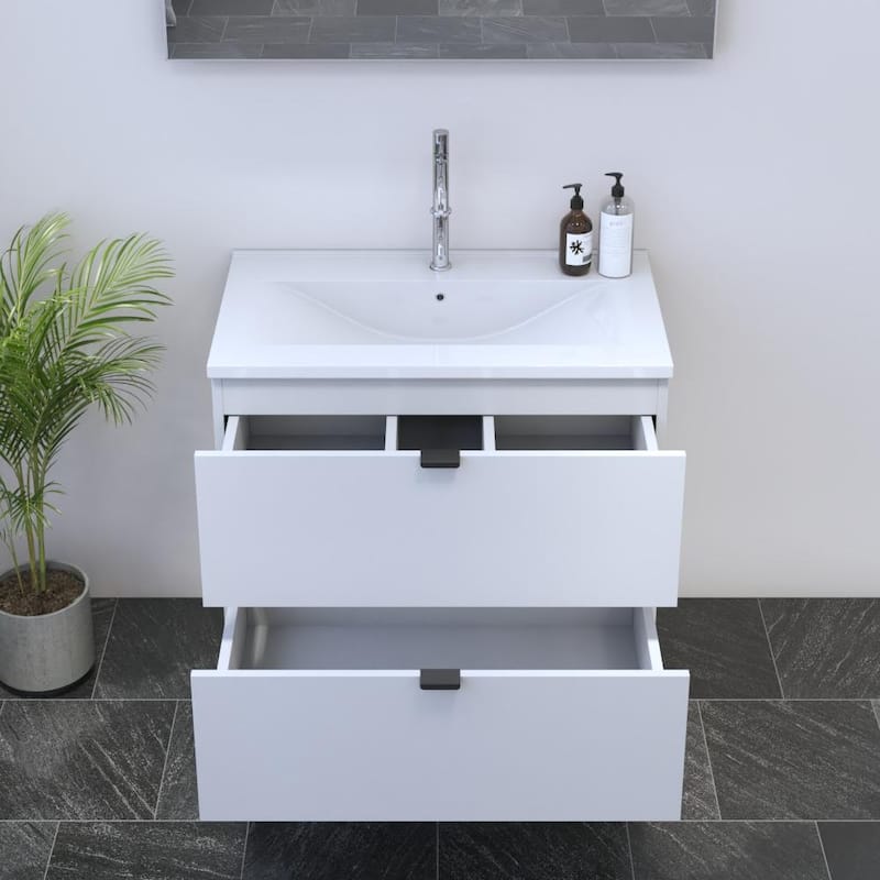 Ines 2S 80 Floating Bathroom Vanity (32" Width)