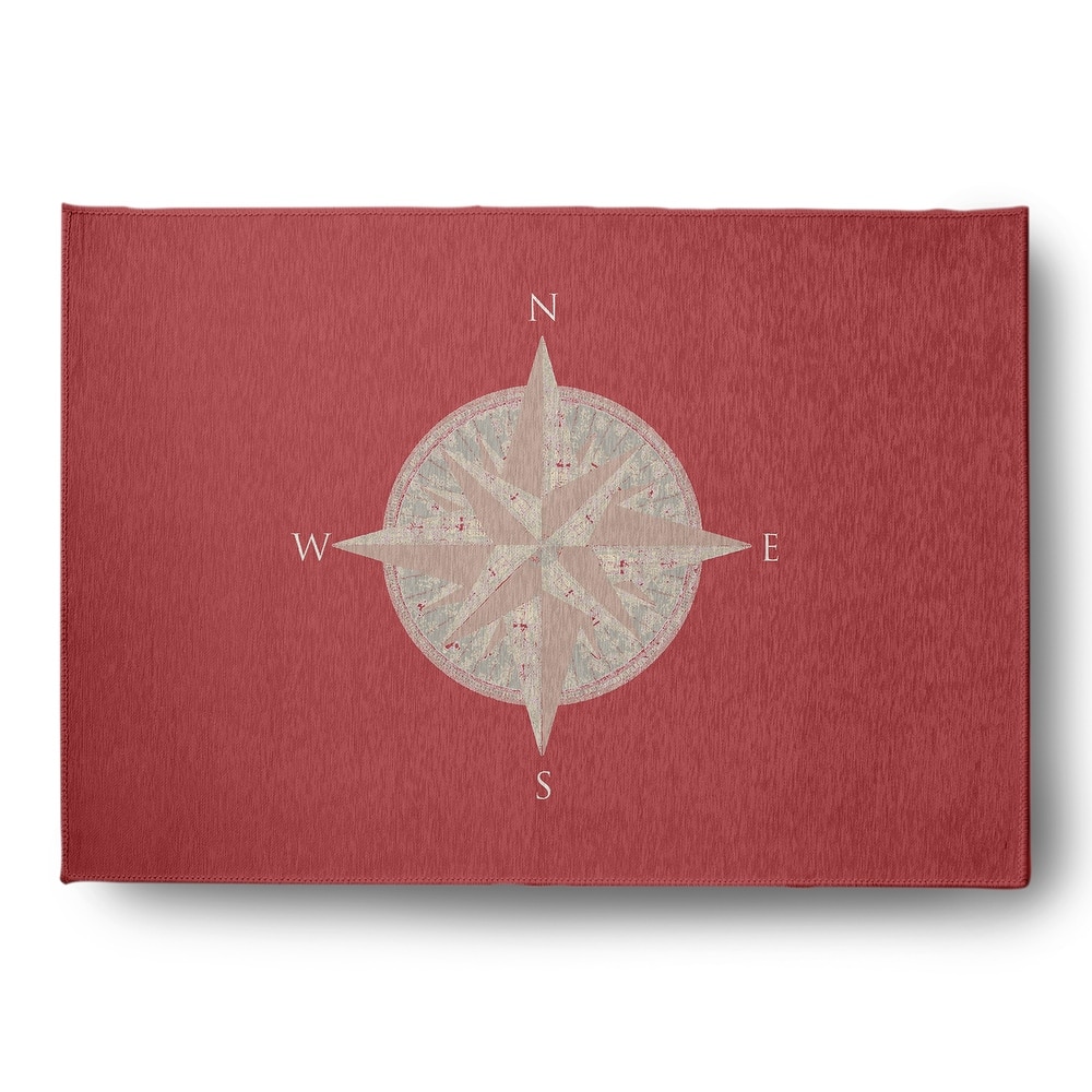 Compass Nautical Indoor/Outdoor Rug