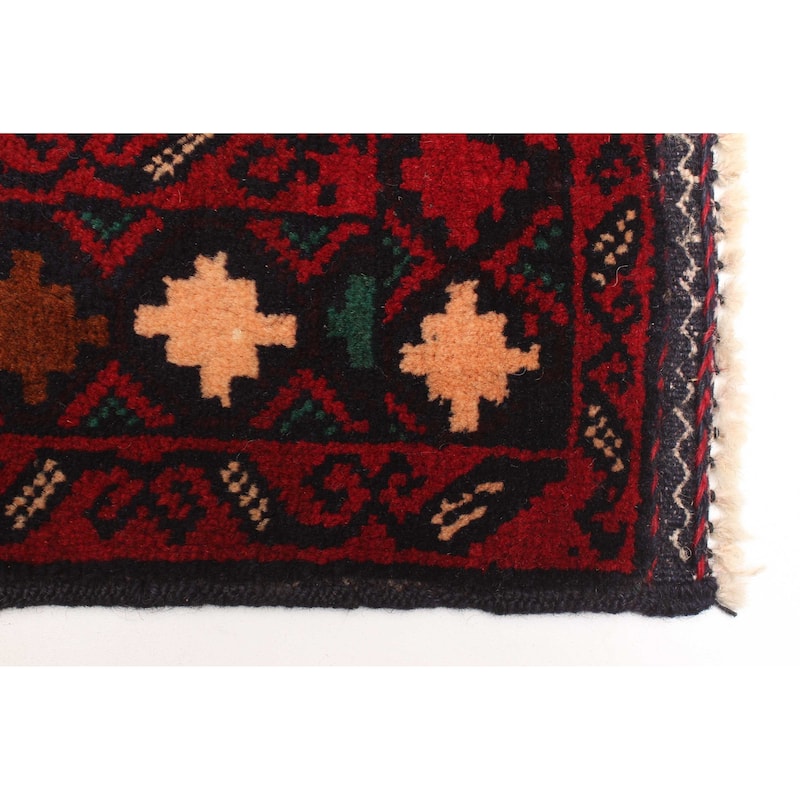 ECARPETGALLERY Hand-knotted Teimani Beige Wool Rug - 2'11 x 4'10