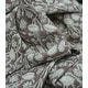 preview thumbnail 4 of 2, Fabdivine Brown Block Print Rod Pocket Linen Curtain, Floral Window Drape, Boho Light Filtering Window Treatments, Pista