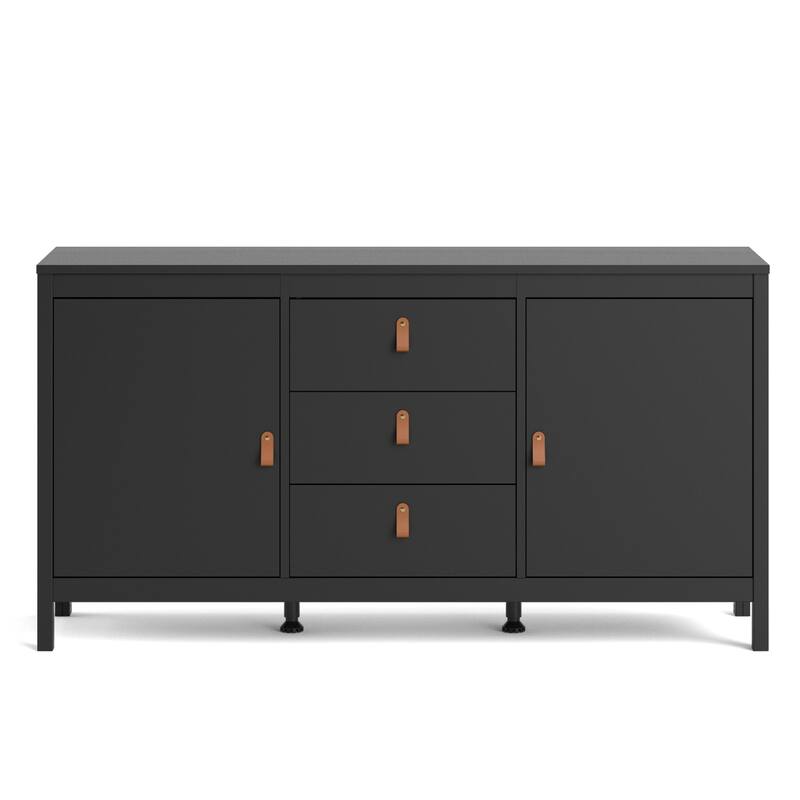 Porch & Den Madrid 2-Door Sideboard with 3-Drawers