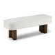 preview thumbnail 39 of 68, Christopher Knight Home - Modern Upholstered Dining Bench with Padded Seating