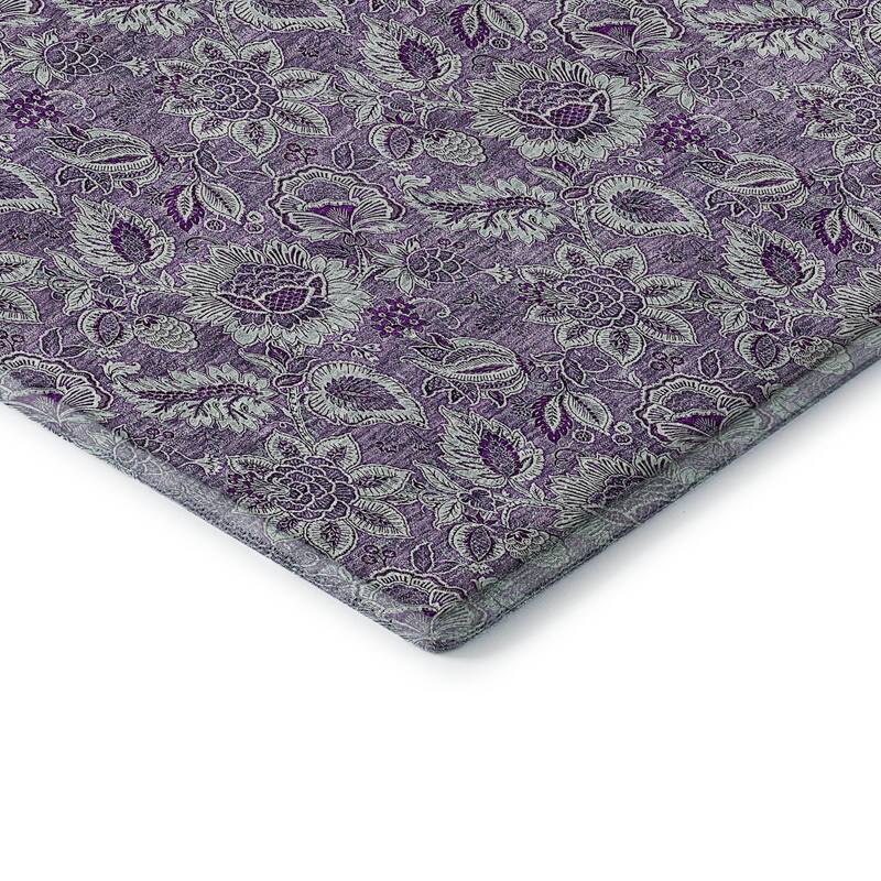 Premium Washable Super Soft Floral Mayfield Rug