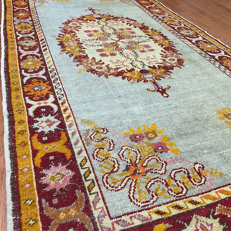 HERAT ORIENTAL Handmade Anatolia Wool Rug - 3'5" x 6'9"