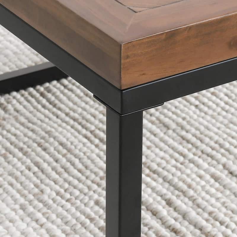 Chantel Square Coffee Table by Kosas Home - 18Hx30Wx30D