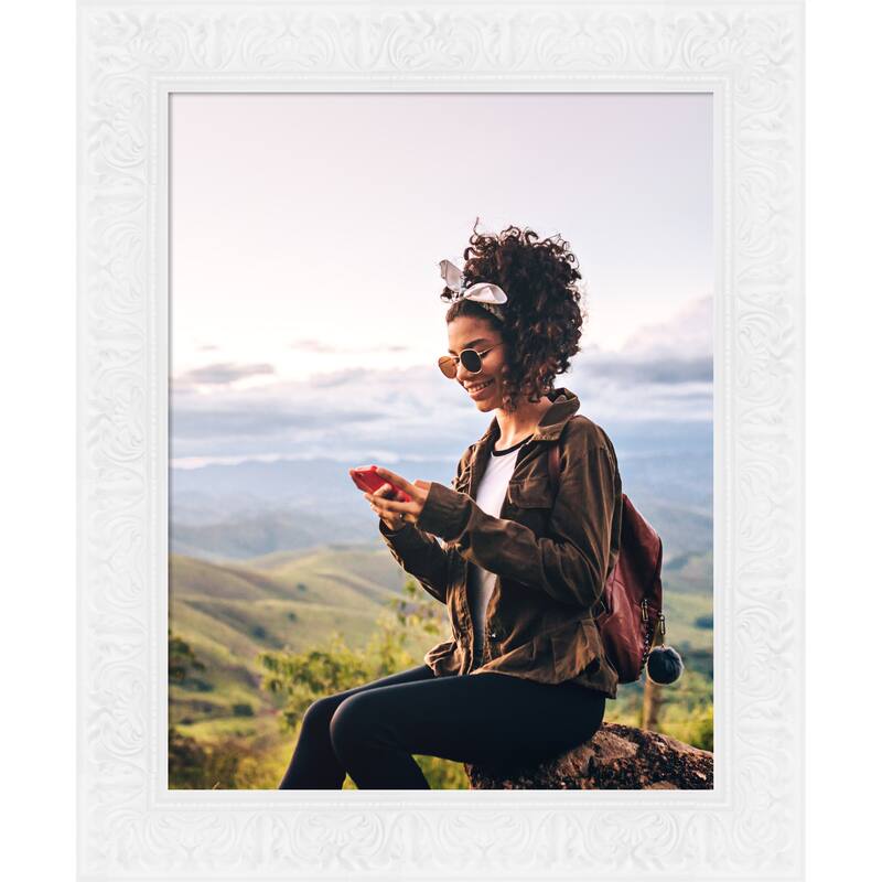 Luxe Picture Frame, Photo Frame - 22x28 - Luxe White