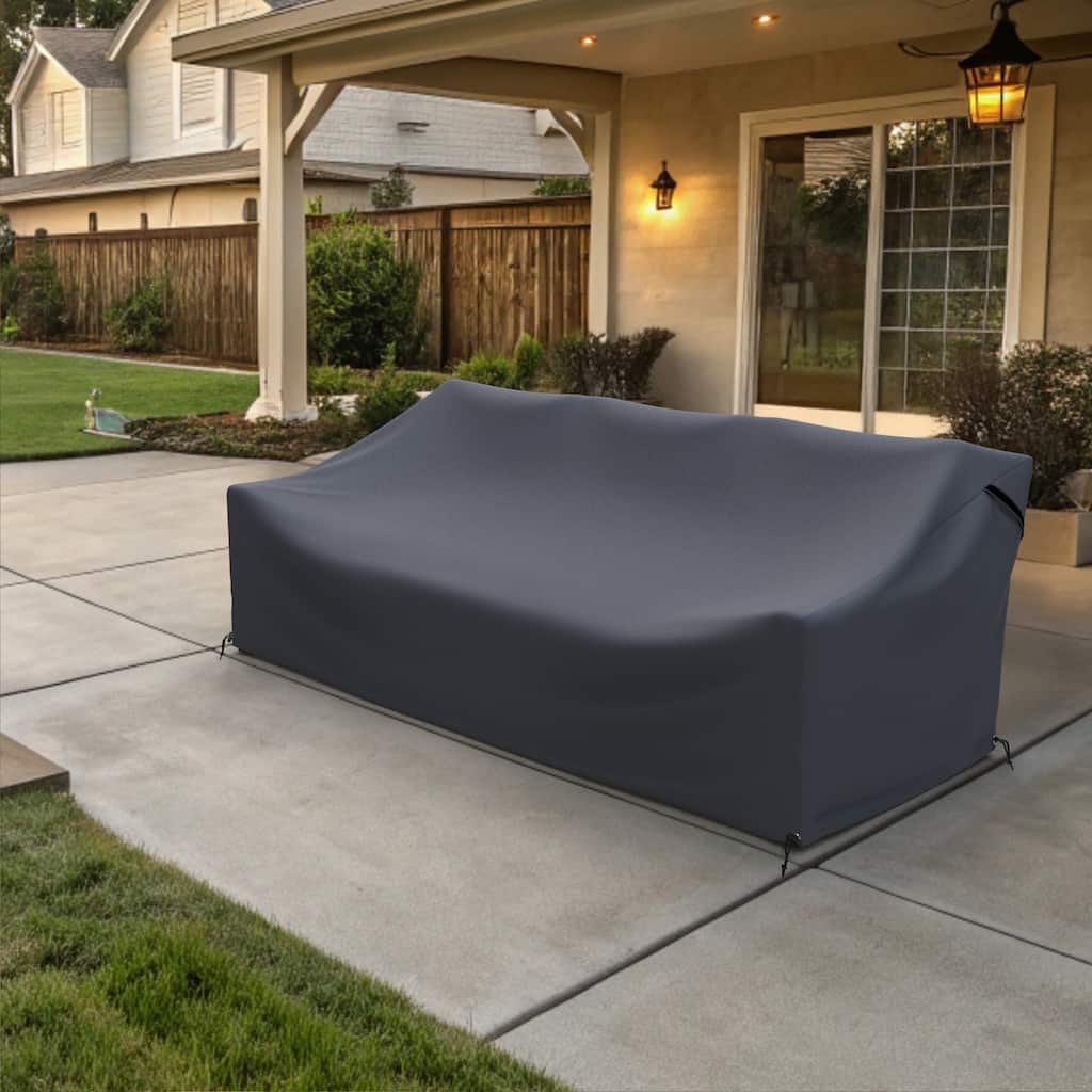 Forever Patio Waterproof Outdoor Bench Cover - 26.77 x 77.55 x 36.62