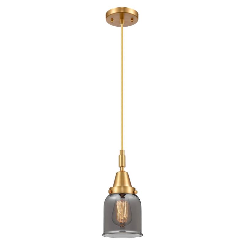 Innovations Lighting 447-1P-G53 Bell 5" Wide Mini Pendant with Light