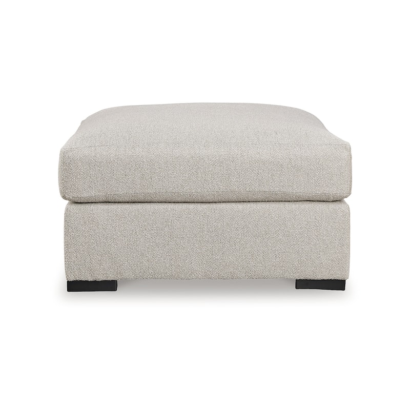 Signature Design by Ashley Ballyton Beige Oversized Accent Ottoman
