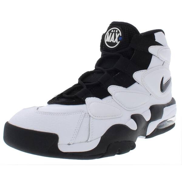 Shop Nike Mens Air Max2 Uptempo 94 Basketball Shoes Leather