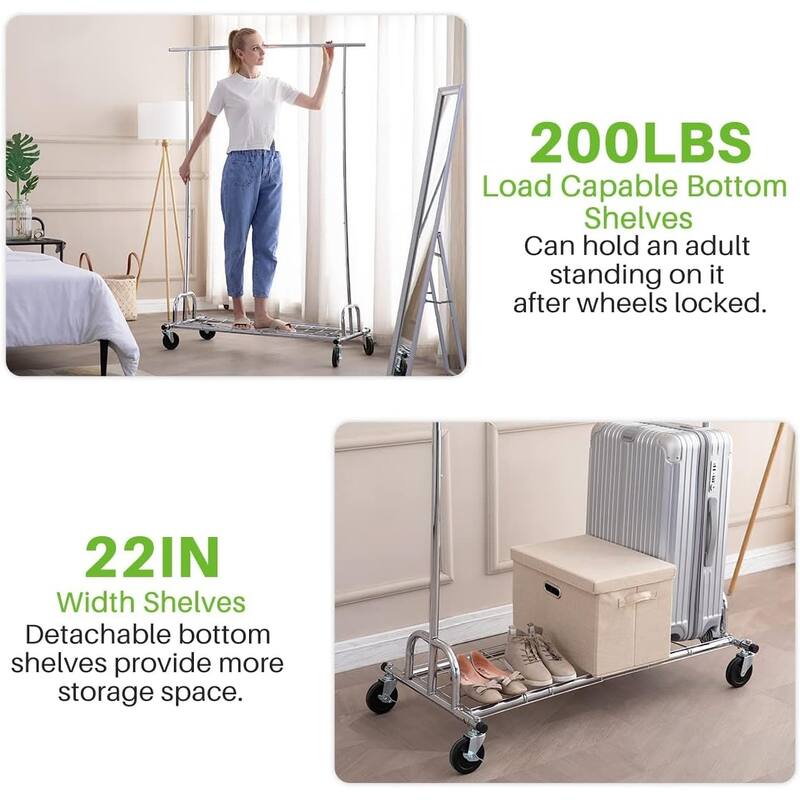 Clothing Racks on Wheels Rolling Clothes Rack Bed Bath & Beyond