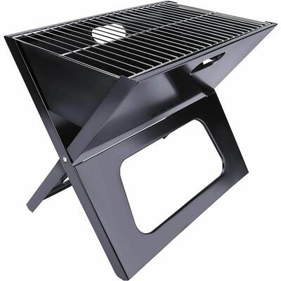 Portable Charcoal Grill, Foldable Camping Barbecue Grill for for Garden Backyard Party Picnic Travel Home Outdoor Cooking Use