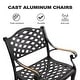 preview thumbnail 9 of 11, Nuu Garden 5-Piece Cast Aluminum Patio Dining Set with Umbrella Hole and Wide Seat