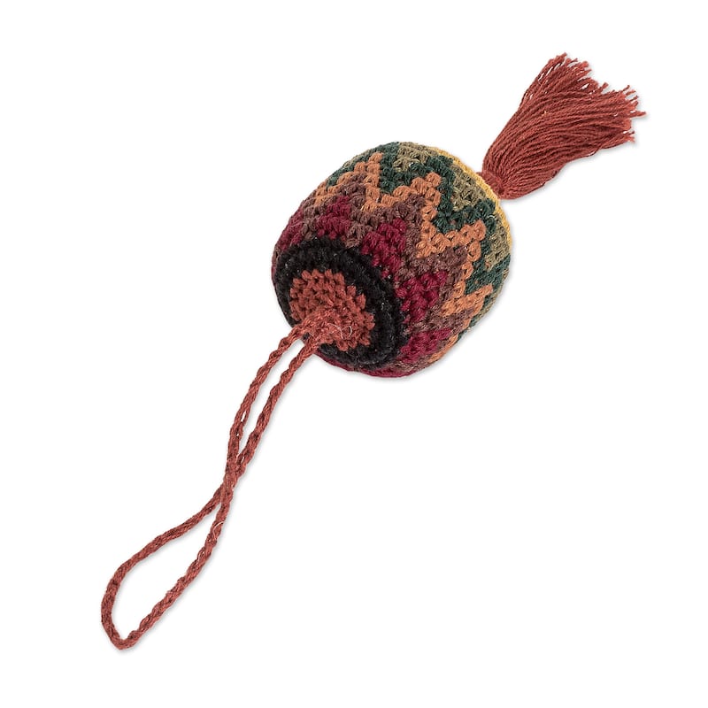 Novica Handmade Classic Fun Cotton Ornament
