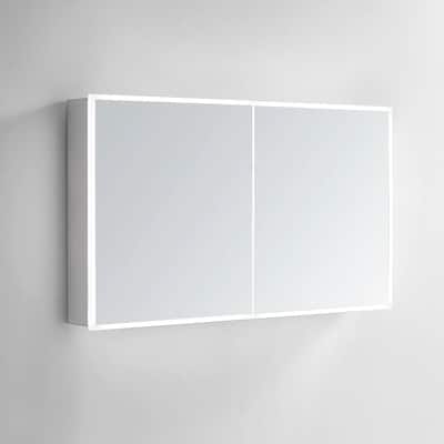Modern Mirrors Cassini II LIGHTED Bathroom Cabinet Vanity Mirror - 28*48