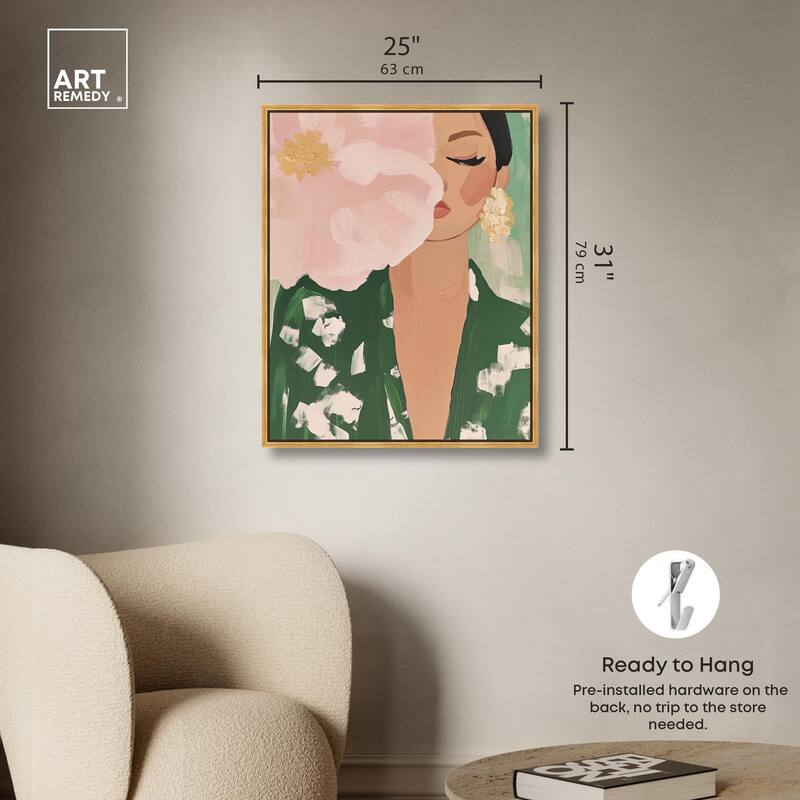 Livia III Canvas by Art Remedy