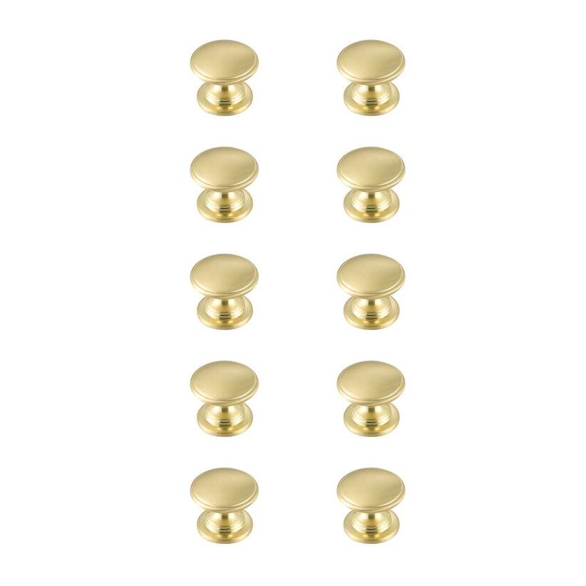 Simon 1.2" Diameter Mushroom Knob Multipack (Set of 10)