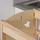 preview thumbnail 6 of 25, Qaba Kids Step Stool Folding Design, Bed Step Stool - 22" L x 22" W x 36.5" H