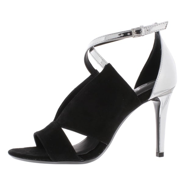 calvin klein black high heels