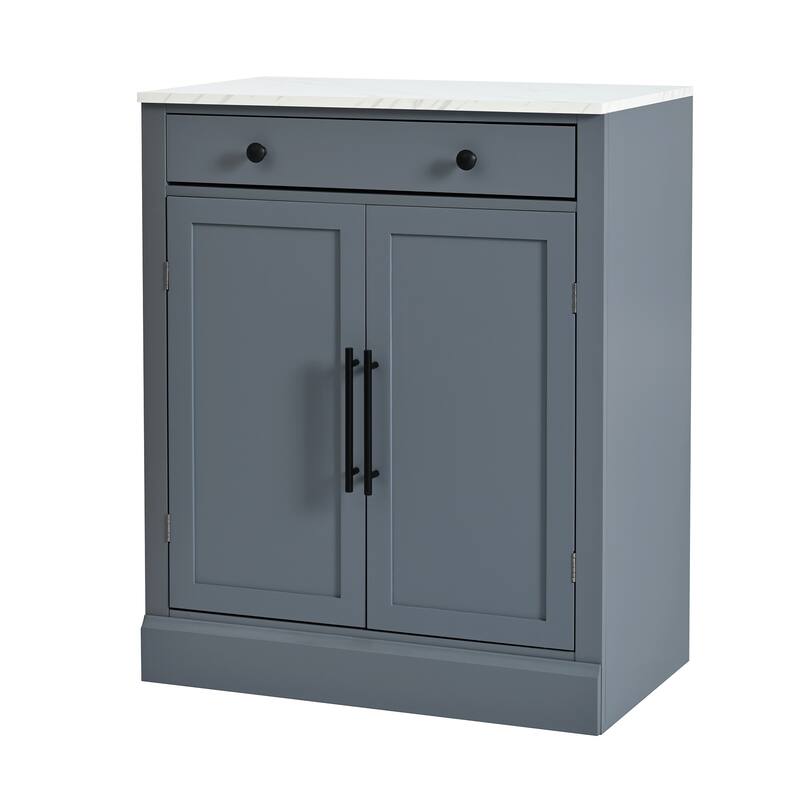 Modern Freestanding Kitchen Pantry Buffet Food Storage