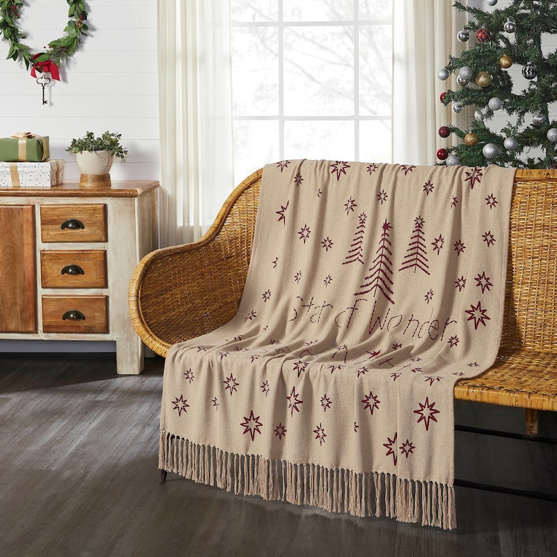 Star of Wonder Woven Throw 50x60