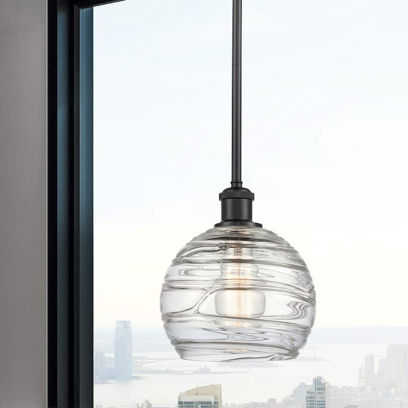 Innovations Lighting 516-1S-10-8 Athens Pendant Athens 8" Wide Mini