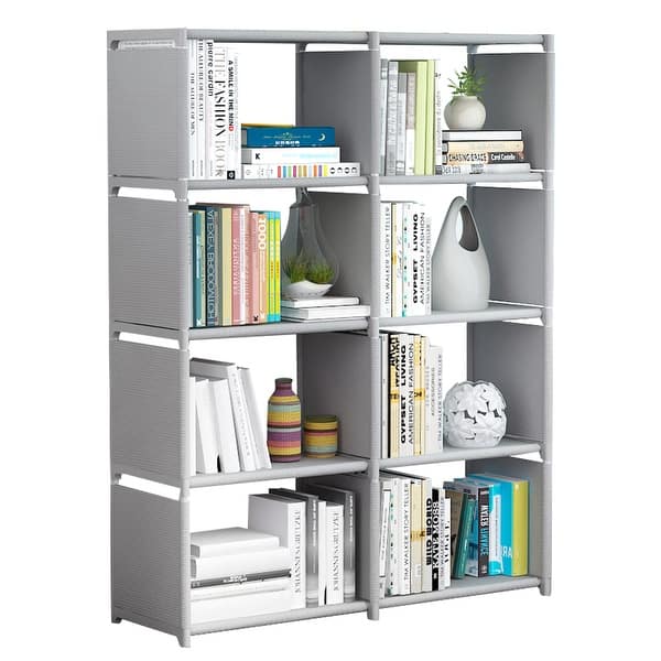 4/8/9 Cubes Organizer Book Shelf Office Storage Bookcase DIY