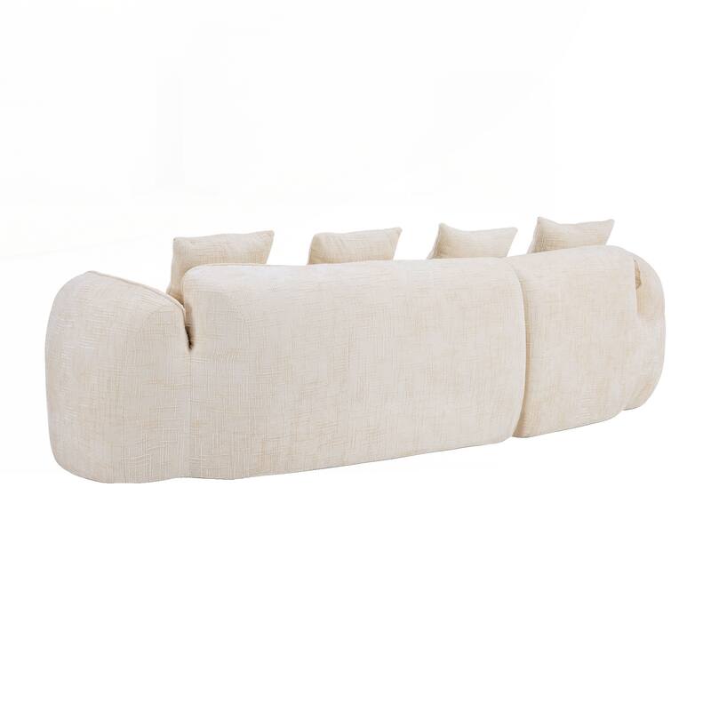 L-shaped Compressed Sofa that Goes Well with Any Living Room