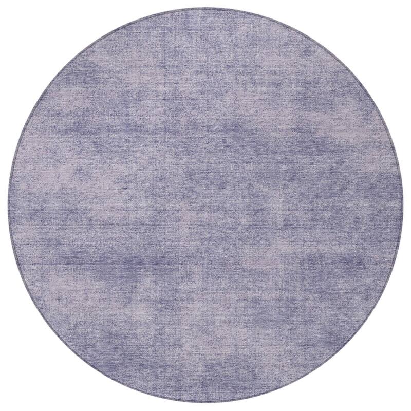 HomeRoots Solid Color Transitional Rectangle Outdoor Rug