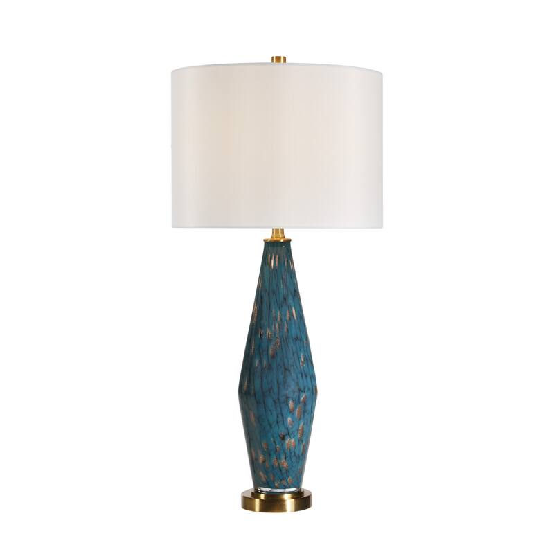 Everren Milo 29.5" Height Table Lamps, Blue