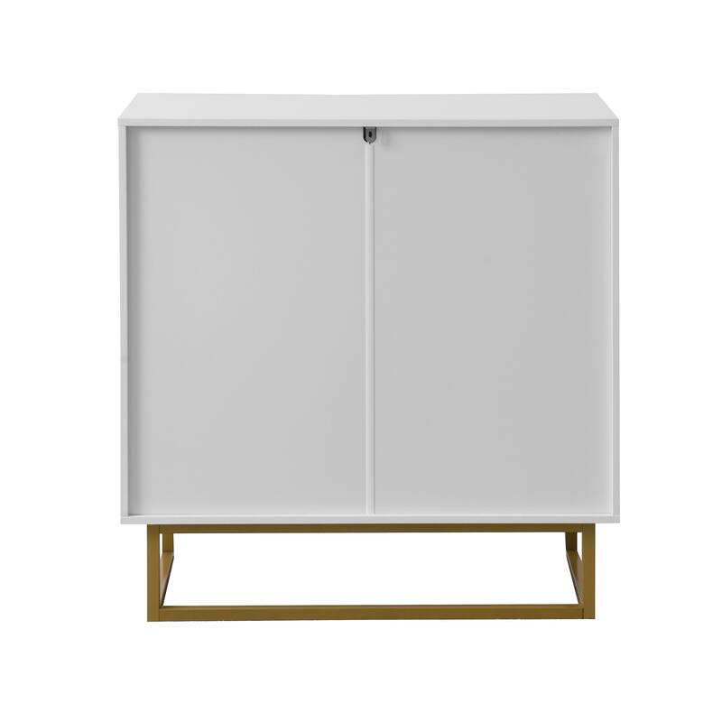 Storage Cabinet with 2 Doors, Modern Buffet Sideboard Cabinet, Kitchen Buffet Cabinet with Storage Sideboard Buffet