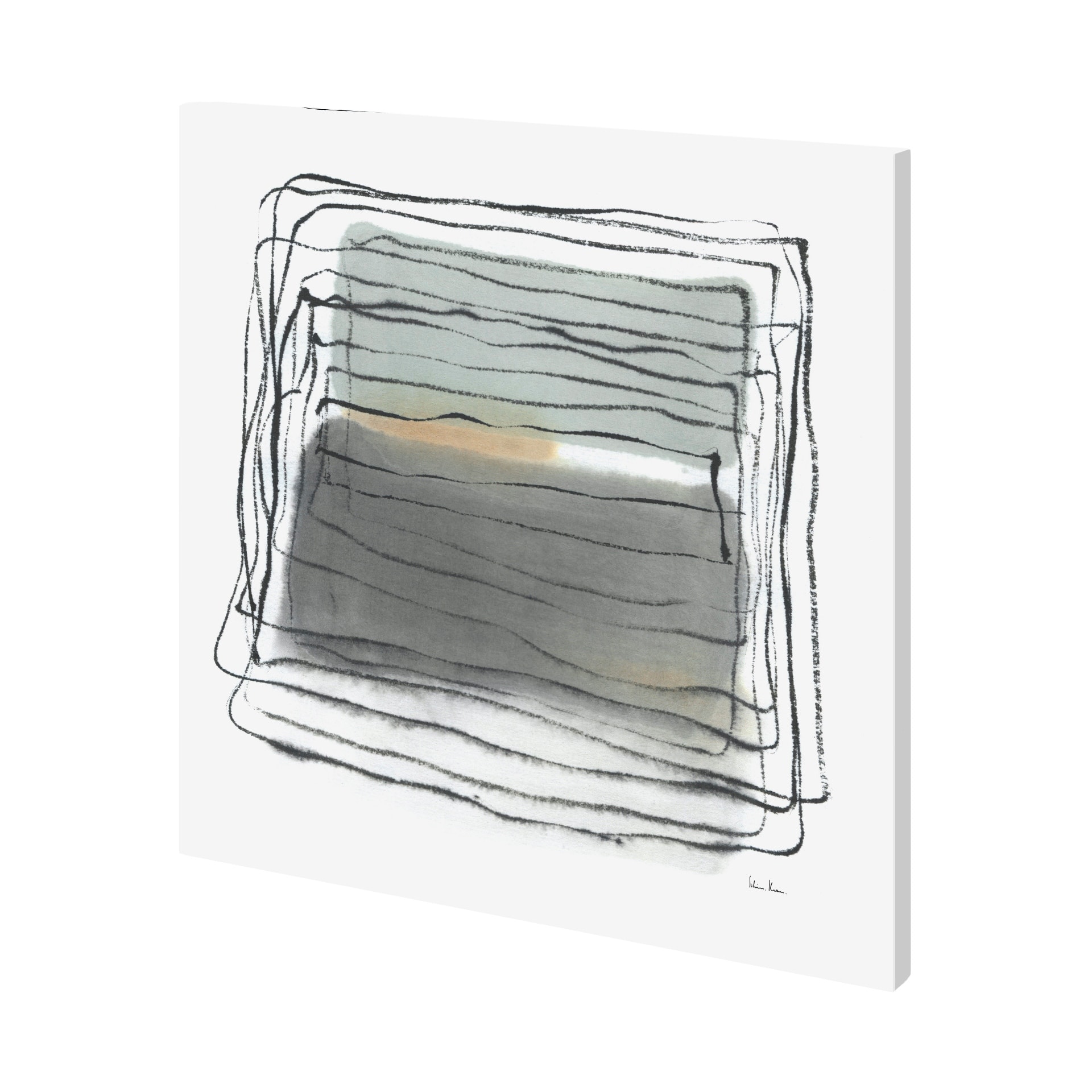 Mercana Field I (30 x 30) Canvas Art Print