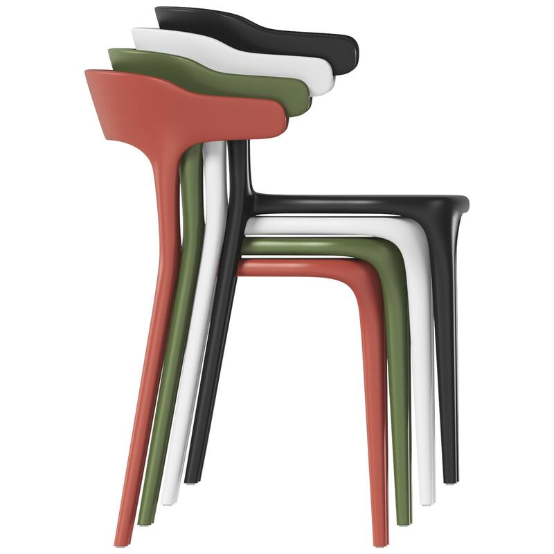 Frond and Form 4-Person Outdoor Round Dining Set