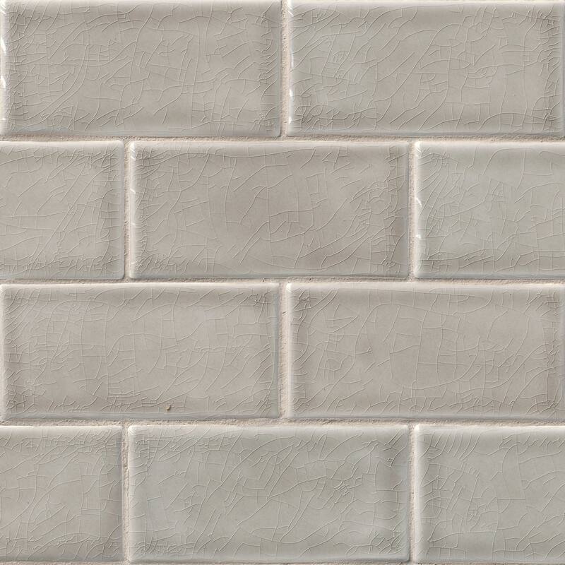 Ackland AKM-C-3X6TLG-CA 3" x 6" Ceramic and Porcelain Solid Wall Tile - Featherstone