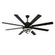preview thumbnail 22 of 34, Bella Depot 72" Gold Large Ceiling Fan with Light and Remote 6-Speed Gold Modern Fandelier DC Motor