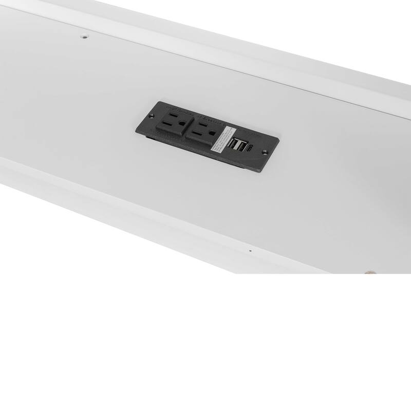 Roomfitters Full Wood Daybed with Trundle, Storage Shelves and Side Bench