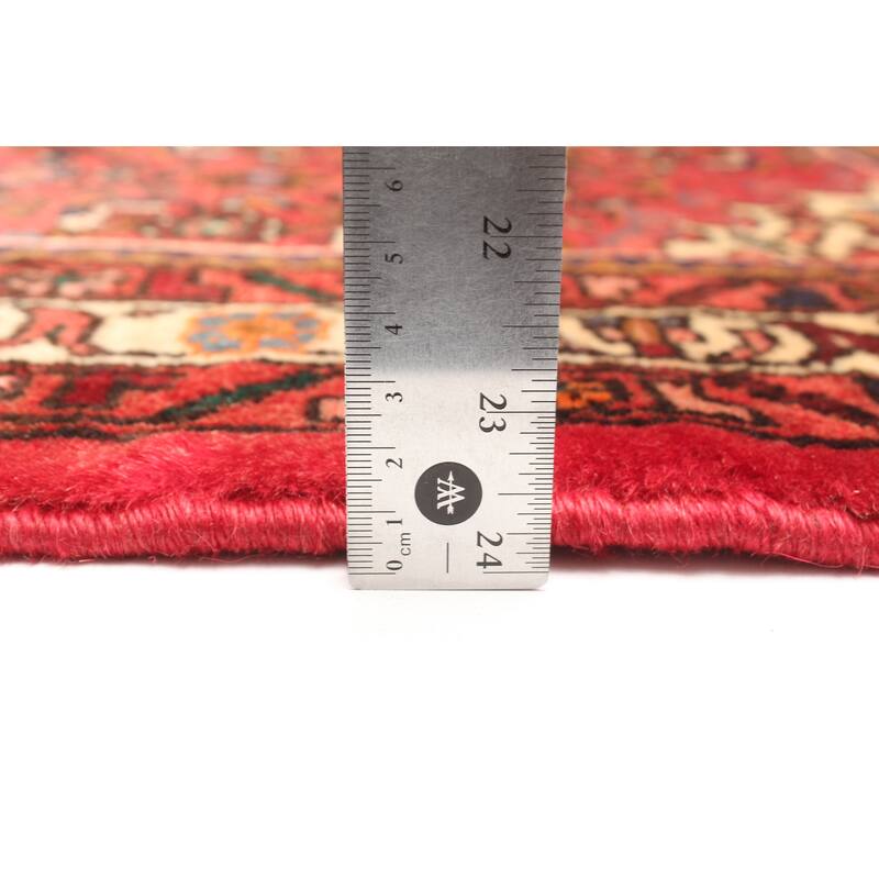 ECARPETGALLERY Hand-knotted Andelz Red Wool Rug - 3'3 x 4'7