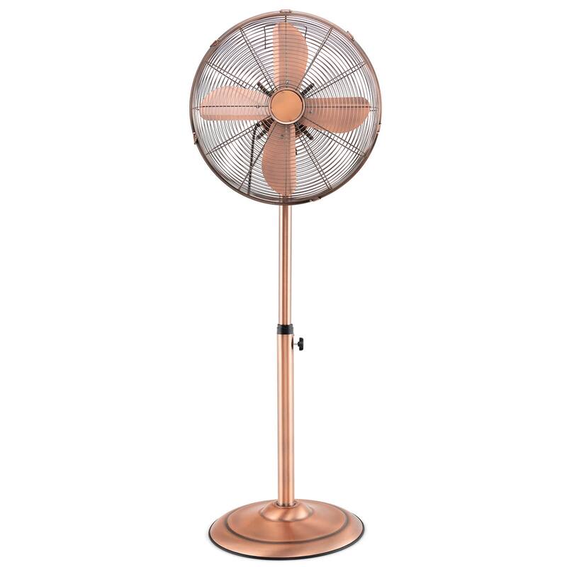 Costway 16" Standing Pedestal Fan with 3 Speed Settings Carrying - See Details
