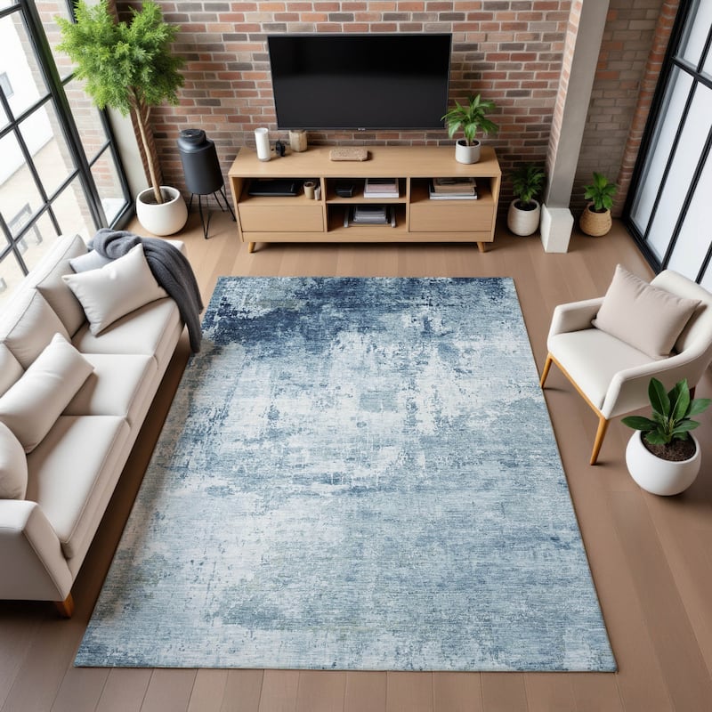 Premium Washable Super Soft Abstract Glam Mayfield Rug