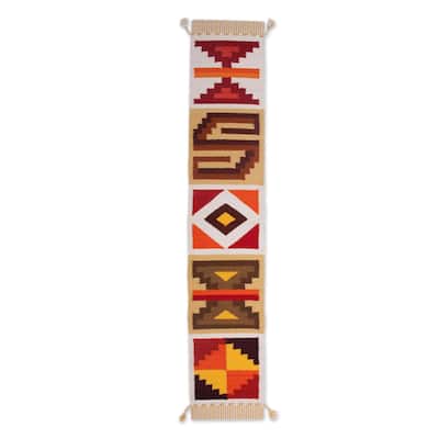 Novica Handmade Style Of The Andes Wool Blend Table Runner