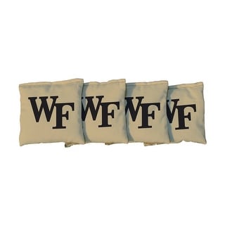 Wake Forest Demon Deacons Gold Cornhole Bags