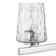 preview thumbnail 6 of 5, Acroma 6-light Modern Nickel Bathroom Vanity Light with Art Glass - 51 inches