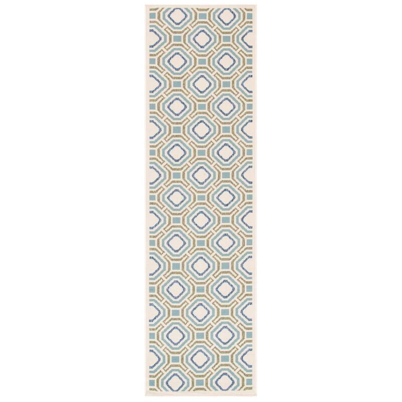 SAFAVIEH Veranda Marjetka Indoor/ Outdoor Waterproof Patio Backyard Rug
