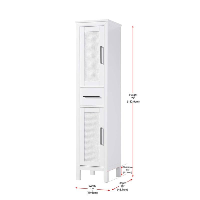 Winslow 16-28 Inch Bath Storage Cabinet