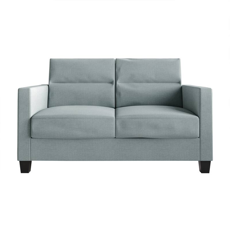 CraftPorch Clean and Minimalist Linen Upholstered 3-Piece Living Room Set