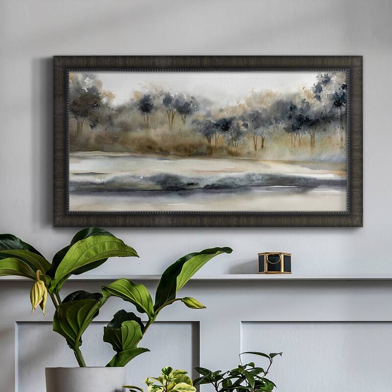 Silent River Premium Framed Canvas- Ready to Hang