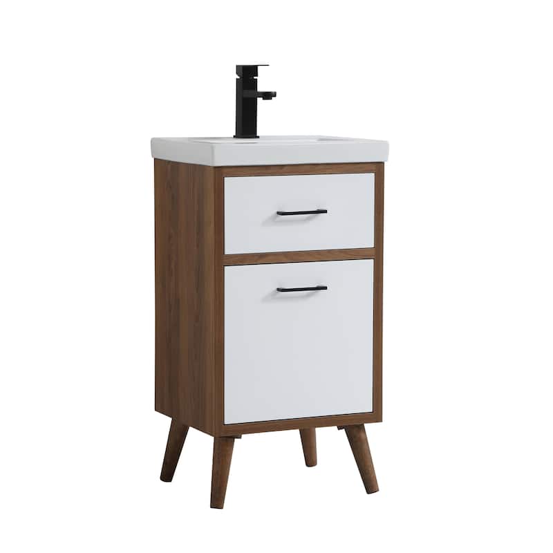 Nautical 18 - 30 Inch Single Bathroom Vanity