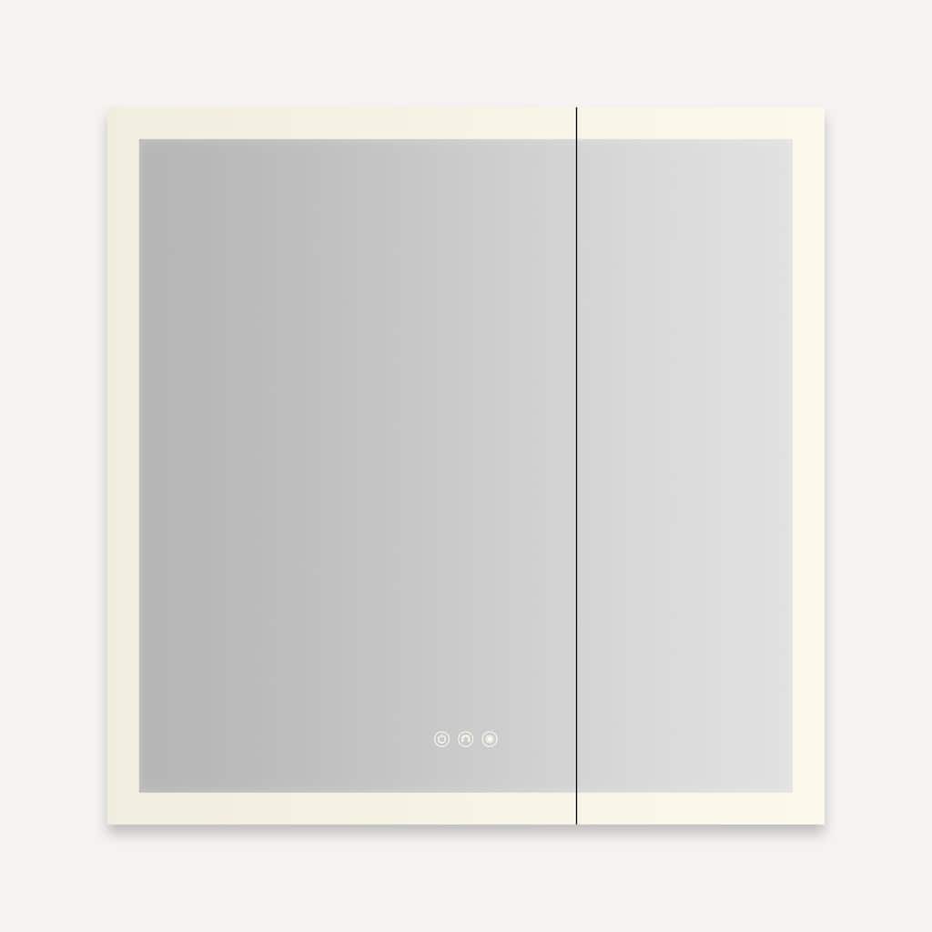 Robern AR3030D4FP2LP AiO Reserve 29-1/4" x 30" Lighted Frameless