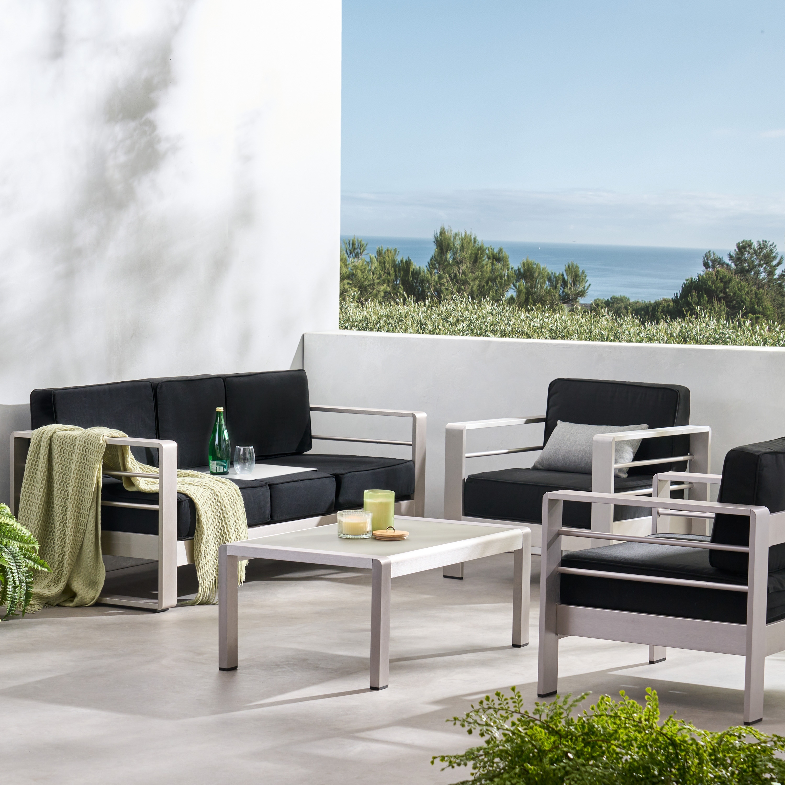 Sunbrella aluminum online patio furniture